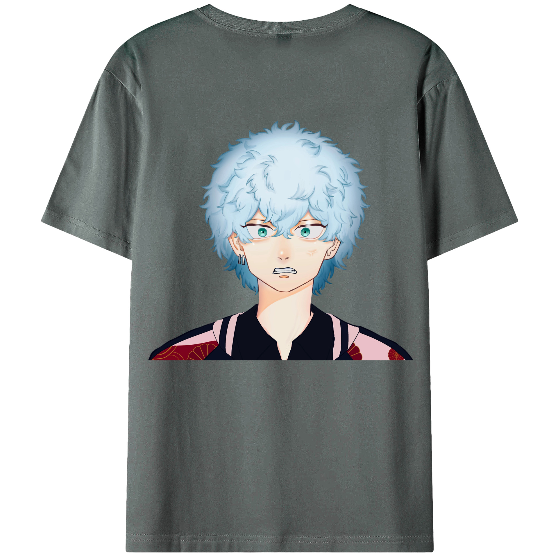 （画像用） 東京リベンジャーズ Tokyo Revengers 綿100％ メンズ半袖Tシャツ（バックプリント） 通気性